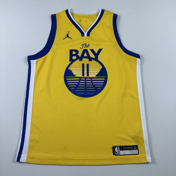 Nike‎ Golden State Warriors Klay Thompson Jersey Youth Boys Large Dri-Fit Active - Picture 1 of 9